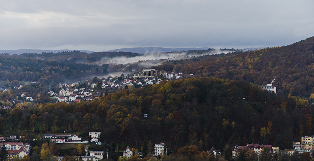 Blick auf Bad Kissingen