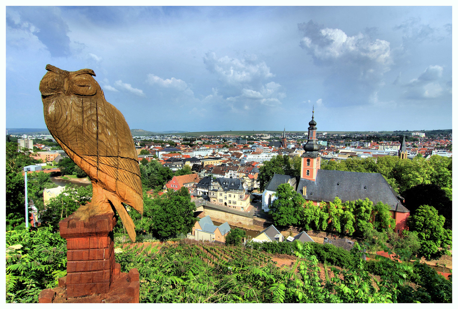 Blick auf Bad Kreuznach Foto & Bild deutschland, europe, rheinland