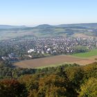 Blick auf Bad Pyrmont und das Weserbergland