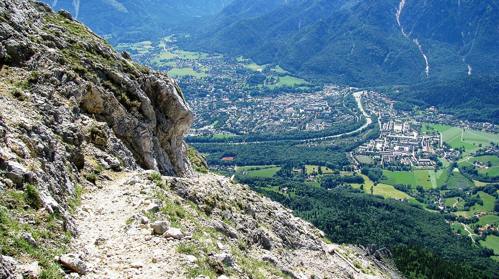 Blick auf Bad Reichenhall