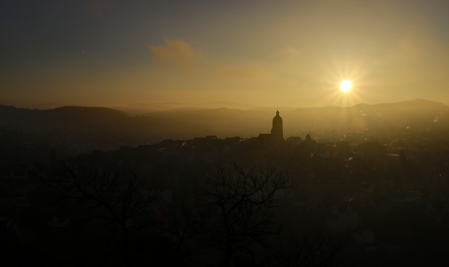 Blick auf Bad Wildungen