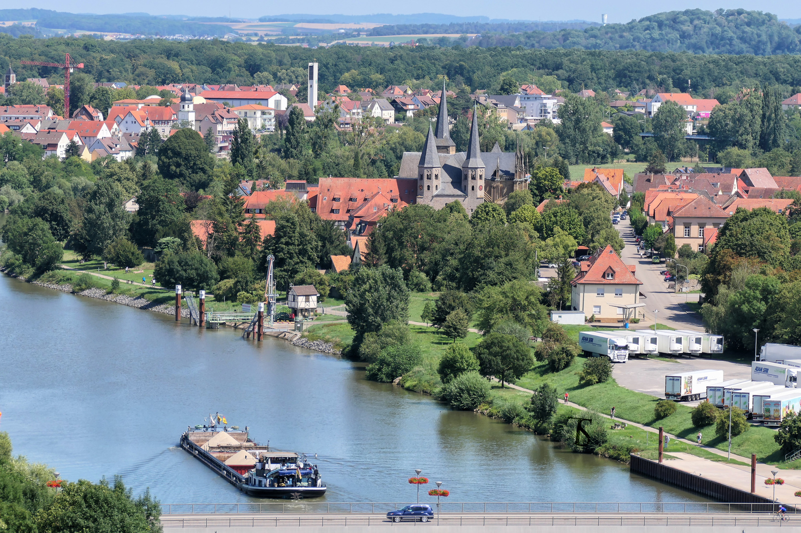 Blick auf Bad Wimpfen