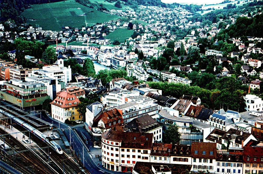 Blick auf Baden (CH)