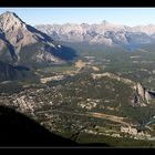 Blick auf Banff