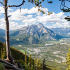 Blick auf Banff