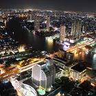 blick auf bangkok bei nacht