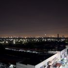 Blick auf Bangkok bei Nacht.