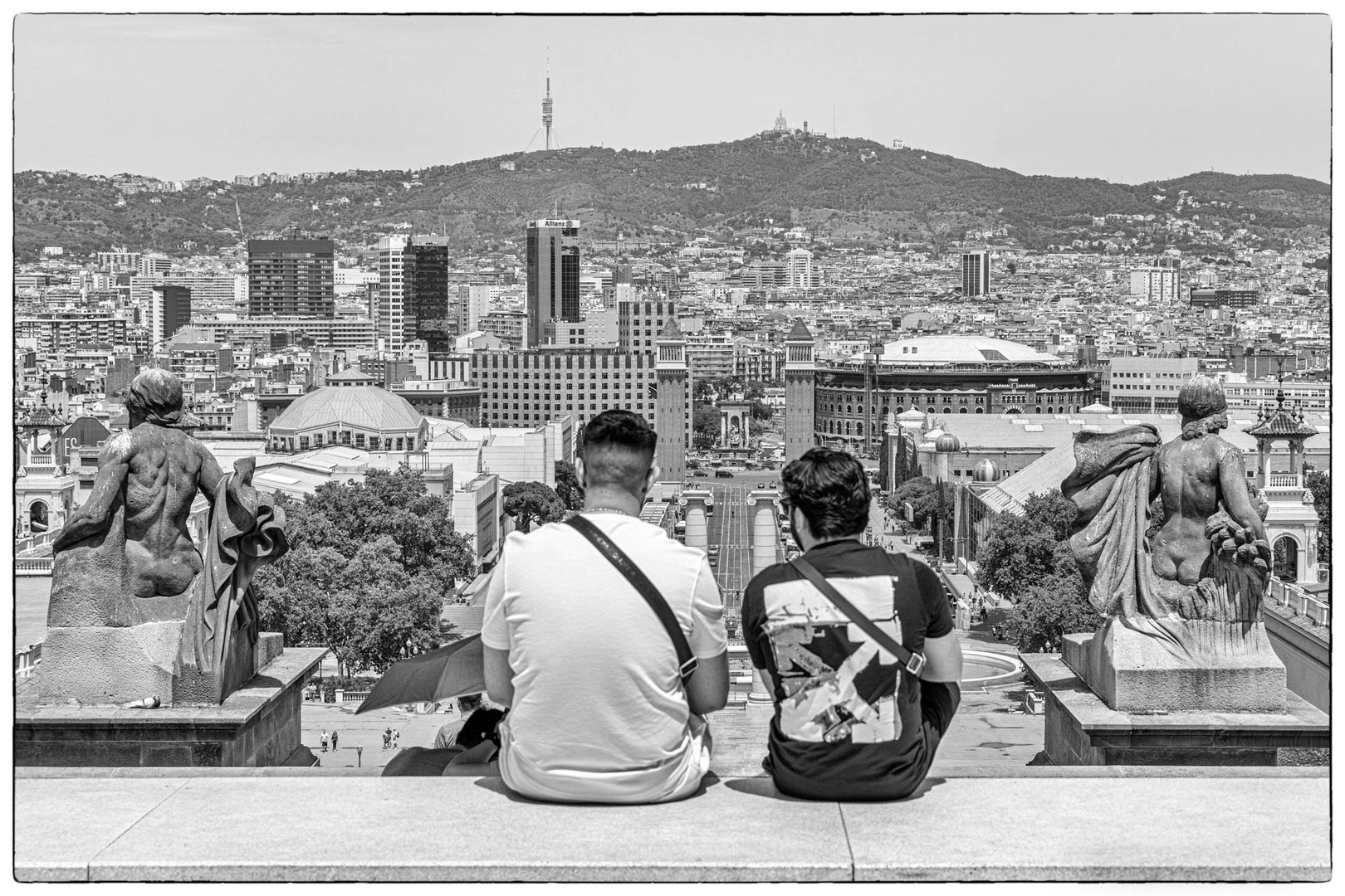 Blick auf Barcelona