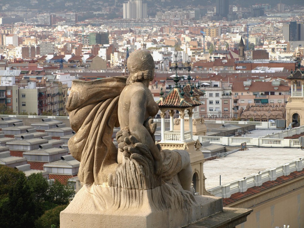 Blick auf Barcelona