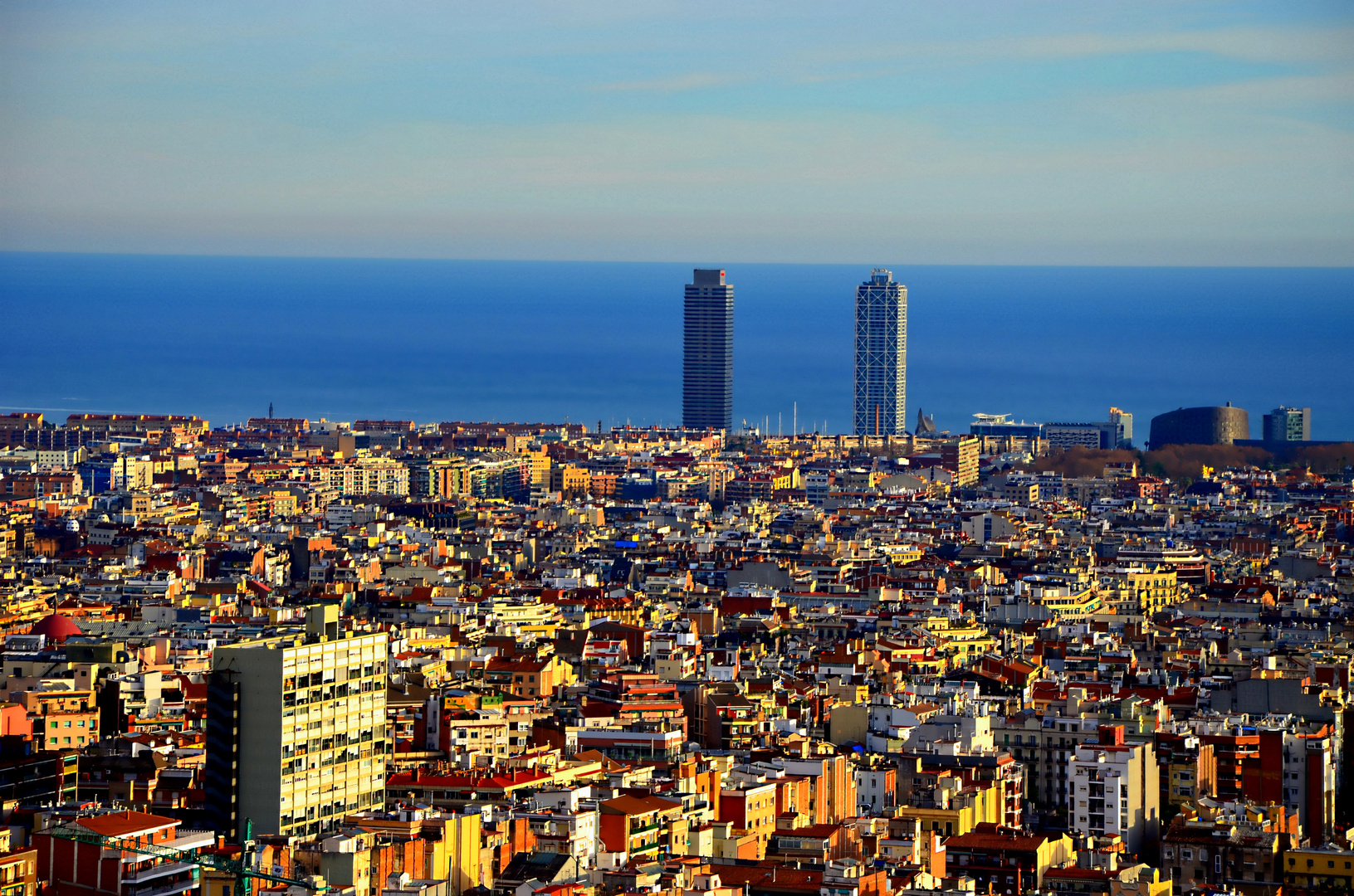 Blick auf Barcelona