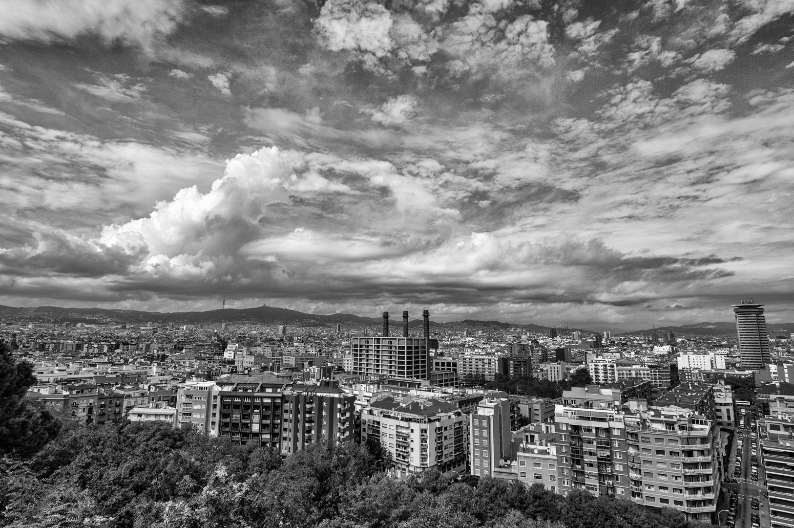 Blick auf Barcelona