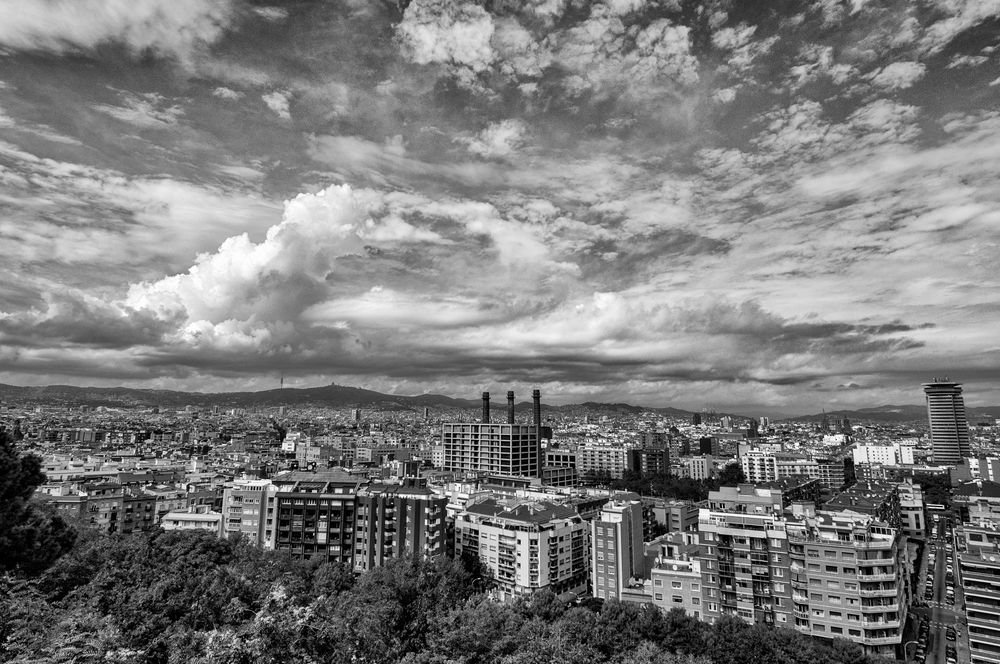 Blick auf Barcelona