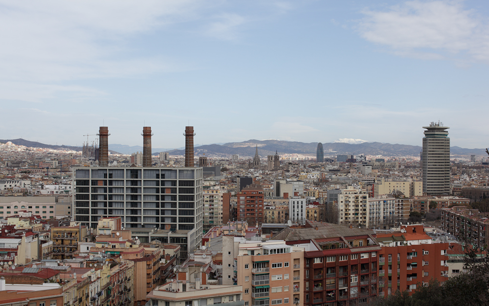 Blick auf Barcelona