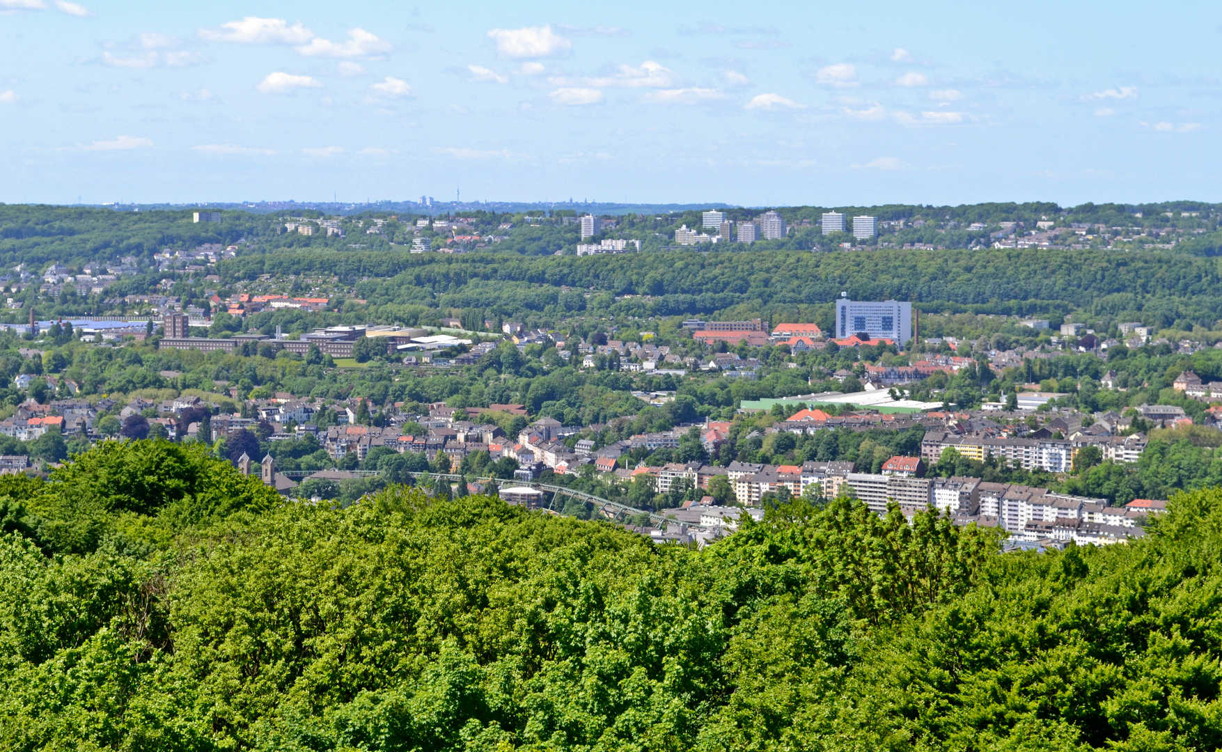 Blick auf Barmen