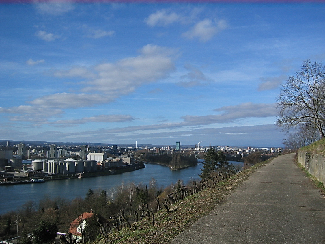 Blick auf Basel