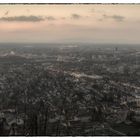 Blick auf Basel von der Burg Wartenberg Muttenz