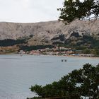 Blick auf Baska auf der Insel Krk