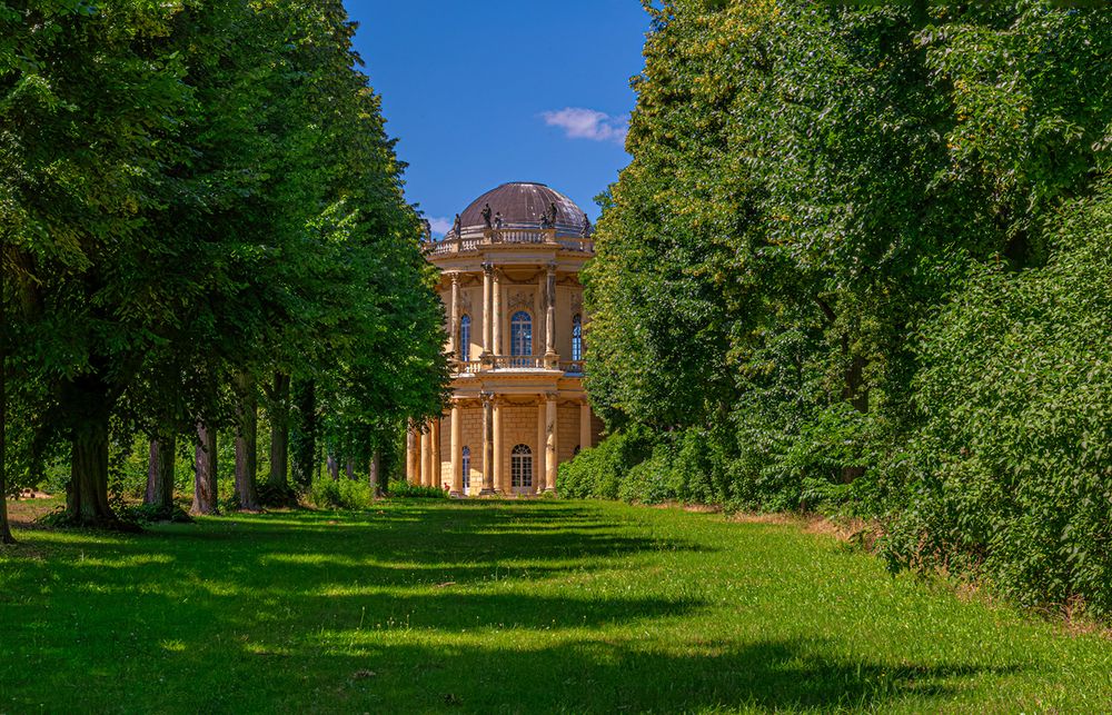 Blick auf Belvedere Klausberg