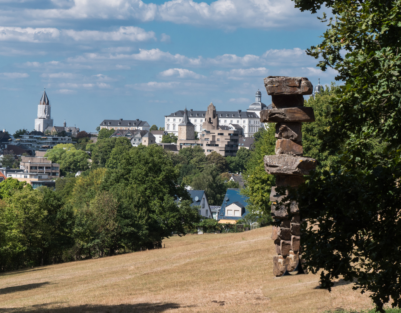 Blick auf Bensberg