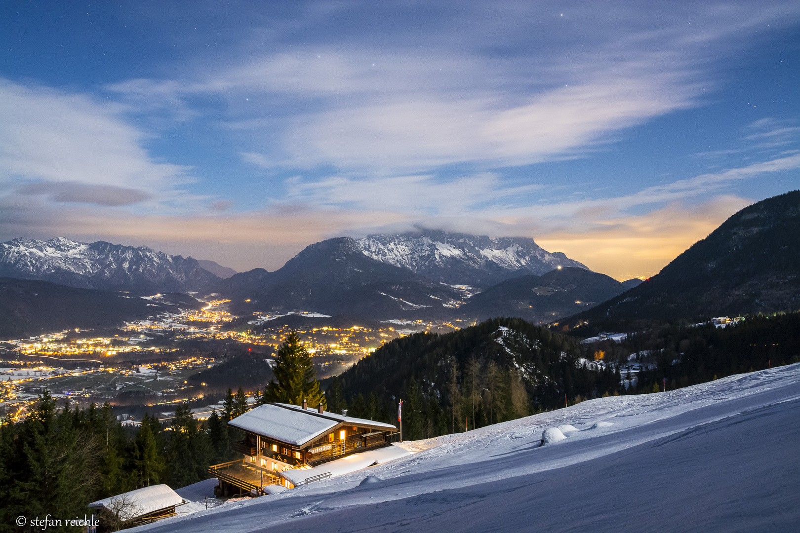 Blick auf Berchtesgaden