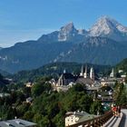 Blick auf Berchtesgaden von der Locksteinstraße