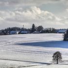 Blick auf Berg