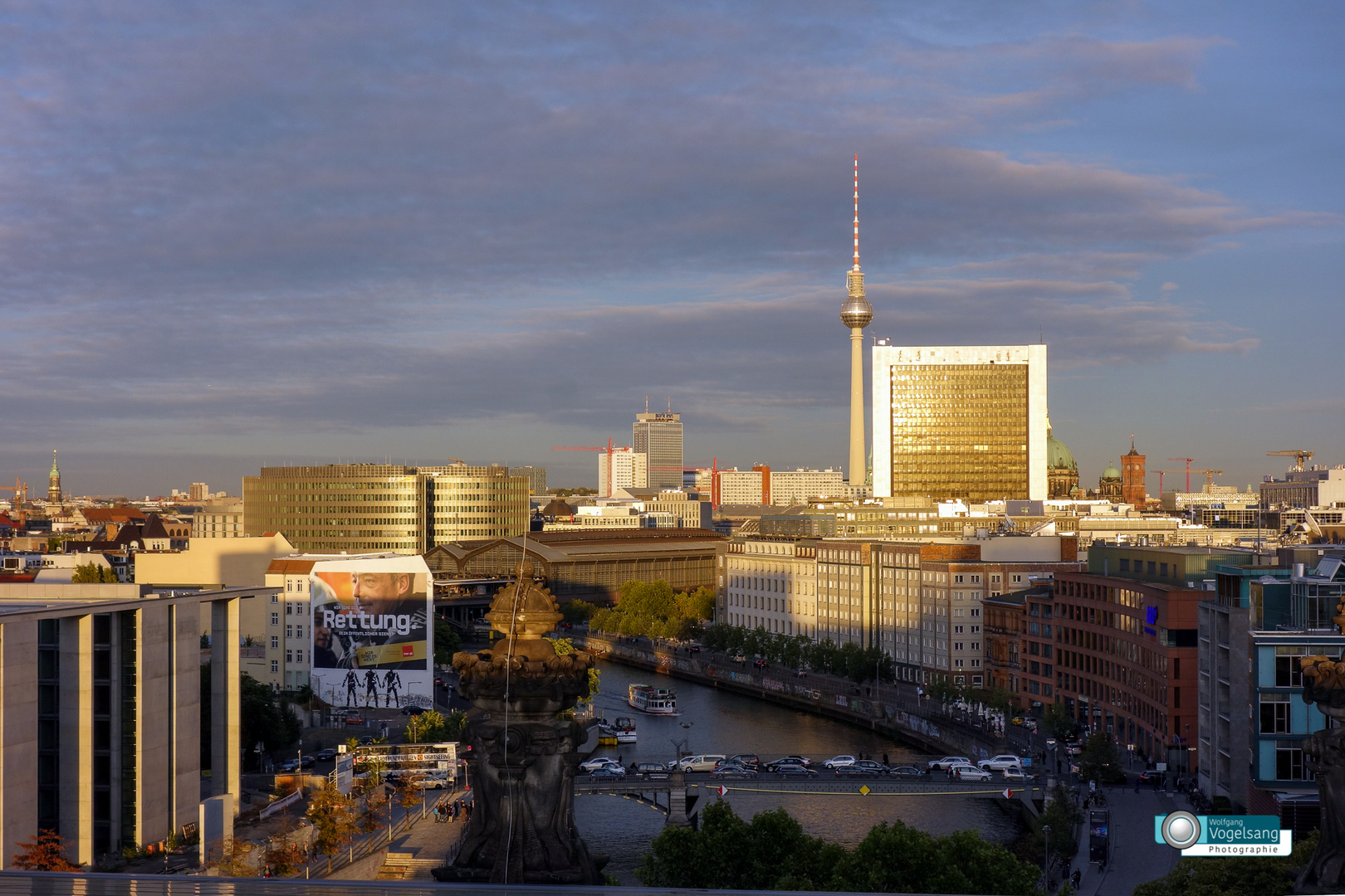 Blick auf Berlin vom Reichstag