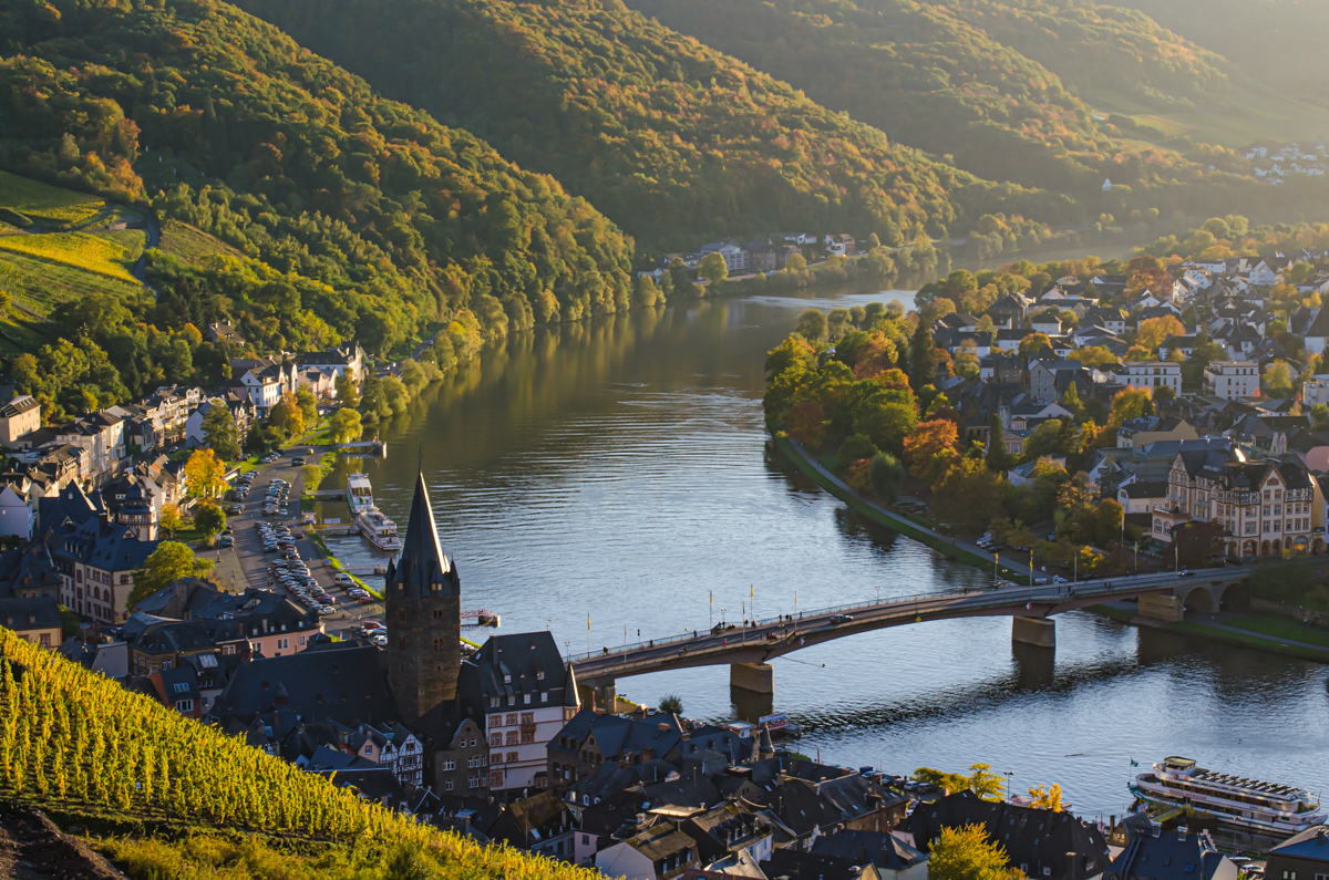 Blick auf Bernkastel