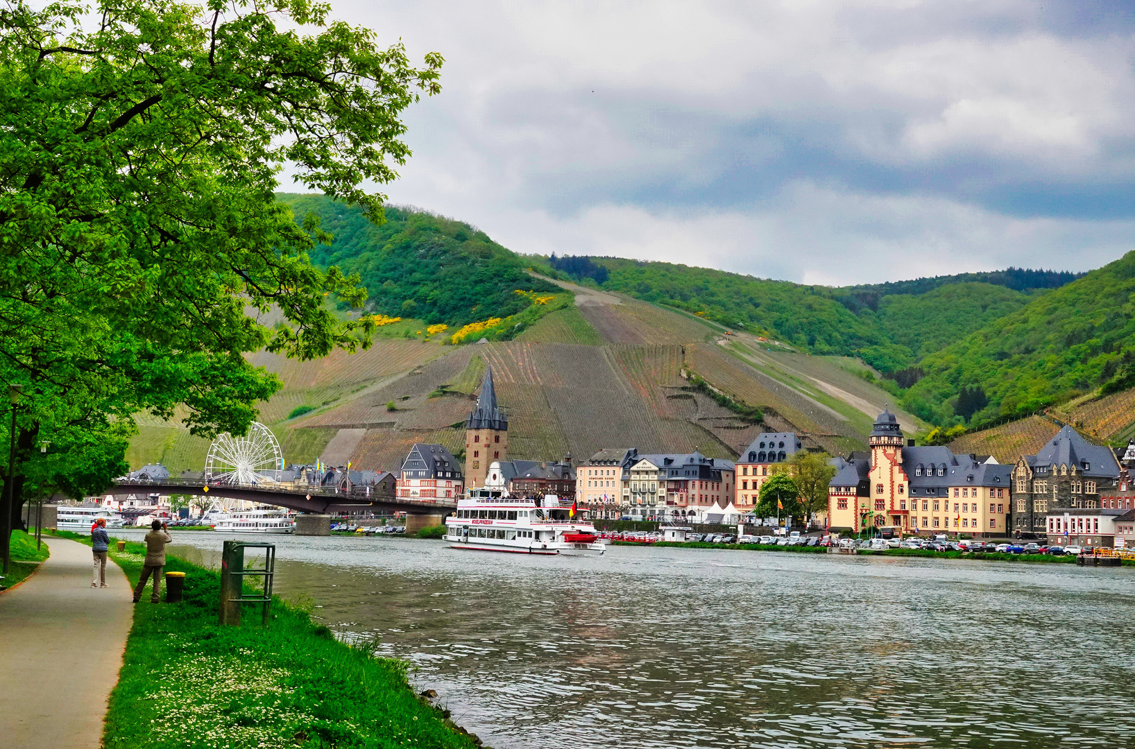 Blick auf Bernkastel-Kues