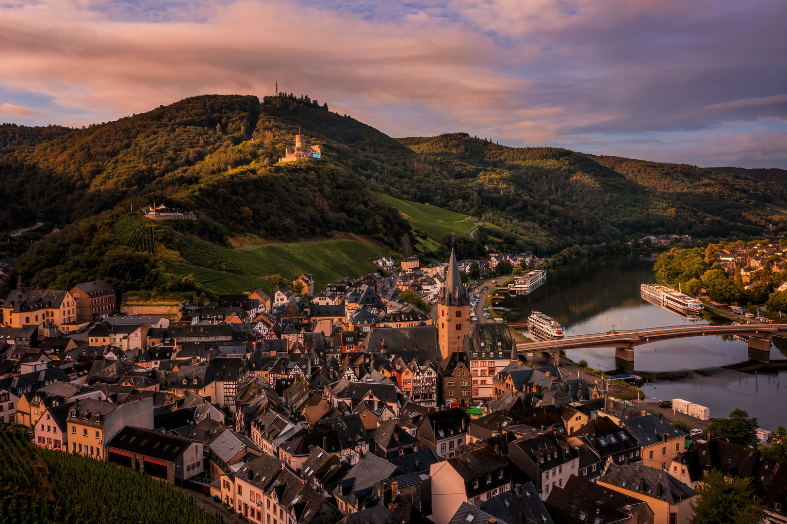 Blick auf Bernkastel-Kues