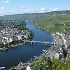 Blick auf Bernkastel Kues vom Burgturm aus gesehen