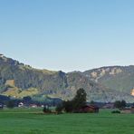 "Blick auf Bihlerdorf von Burgberg aus"