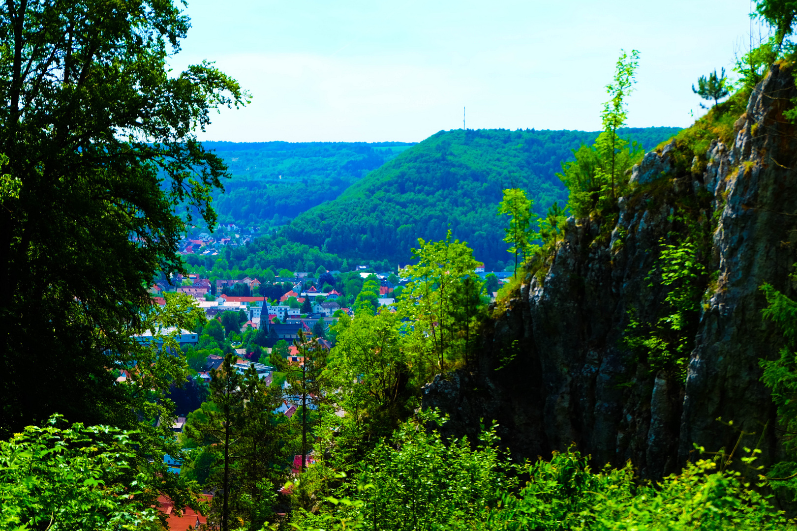 Blick auf Blaubeuren