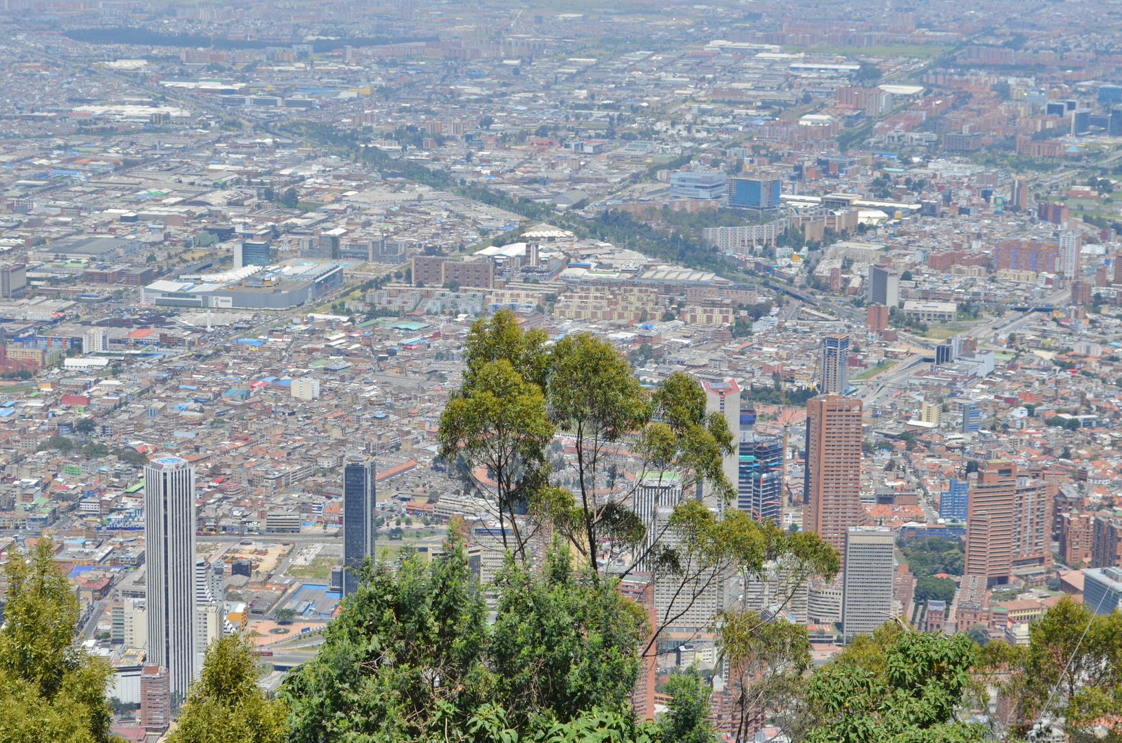 Blick auf Bogota