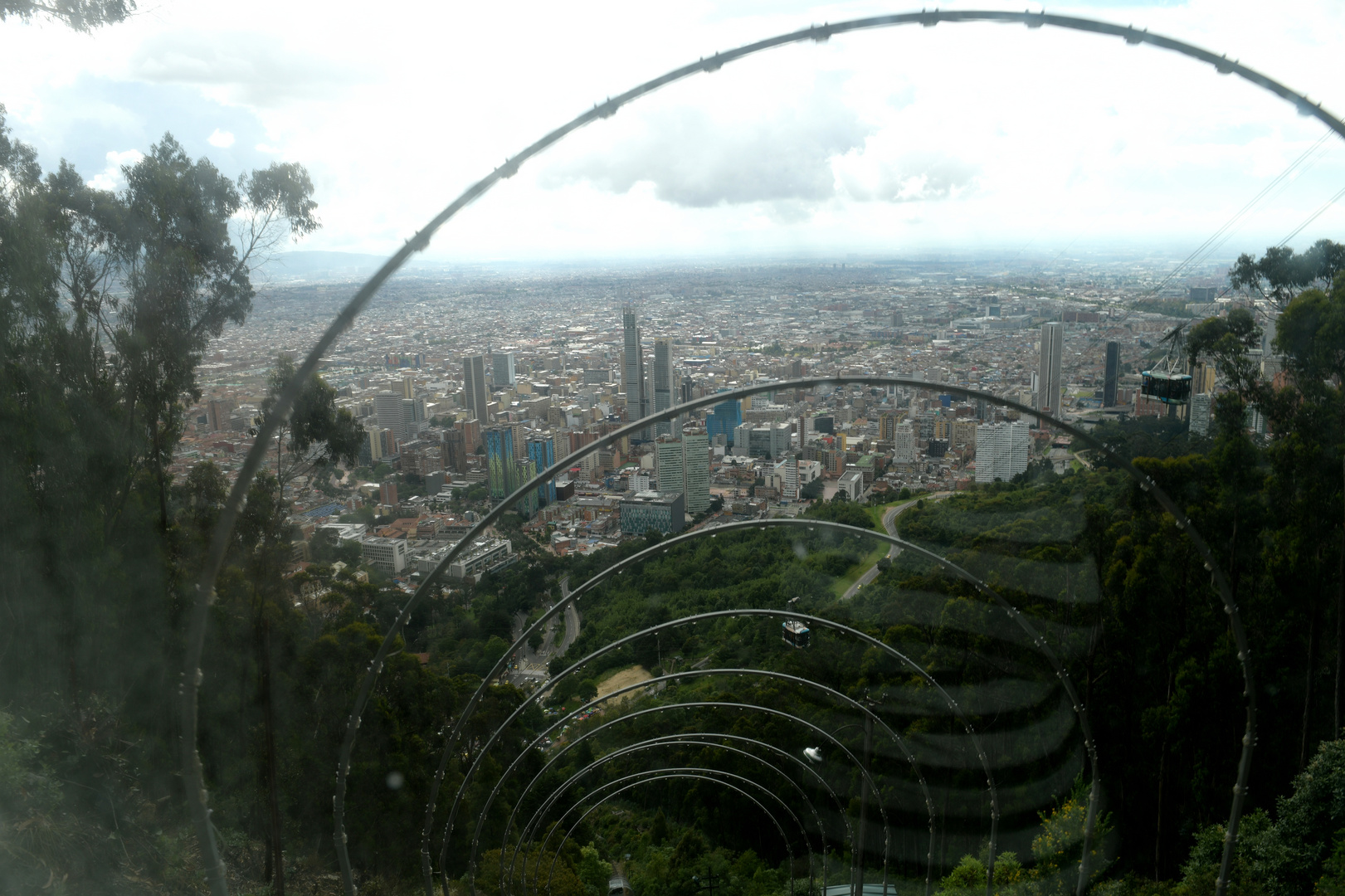 Blick auf Bogota