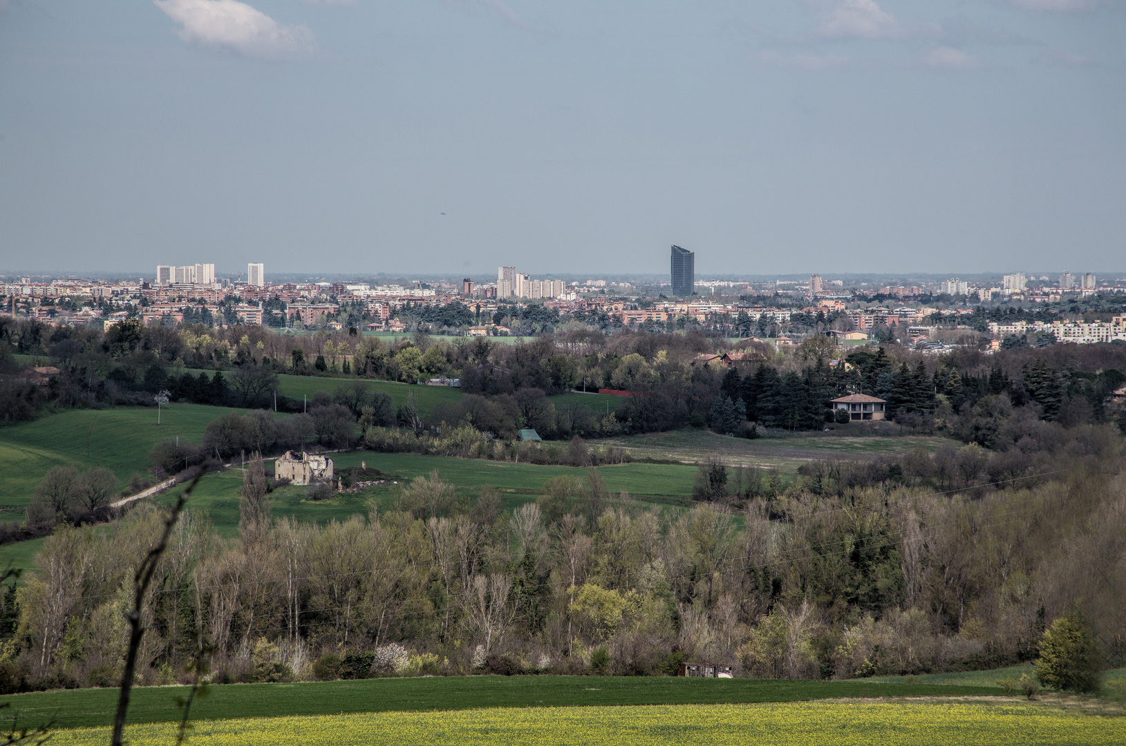 Blick auf Bologna