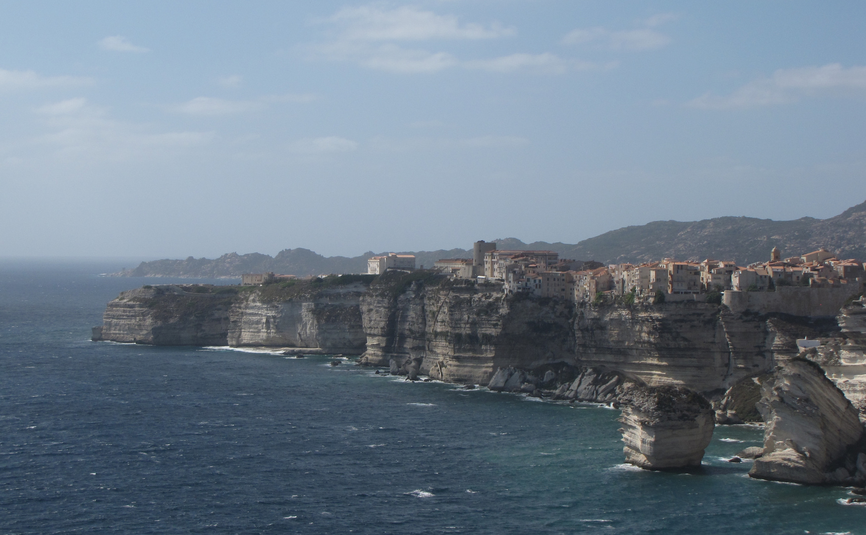 Blick auf Bonifacio