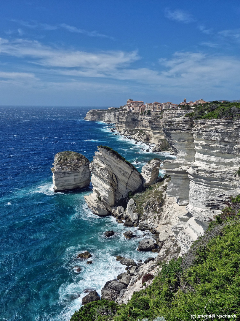 Blick auf Bonifacio Korsika (FR)