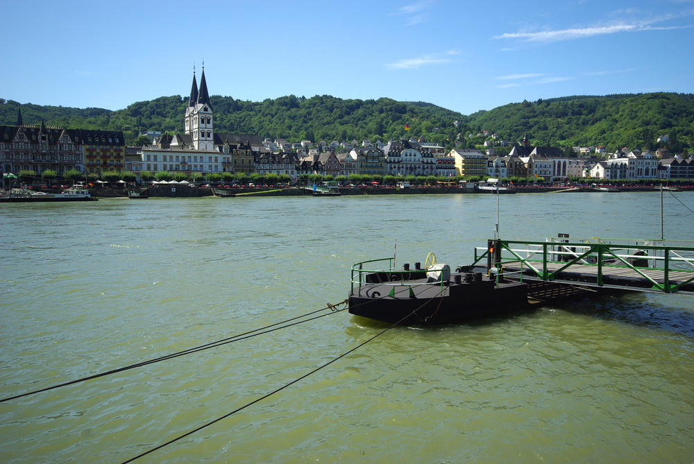 Blick auf Boppard / Rhein