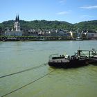 Blick auf Boppard / Rhein