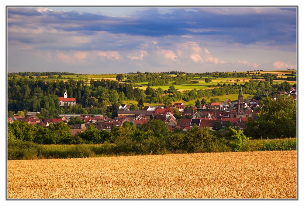 Blick auf Bräunlingen, der 2te