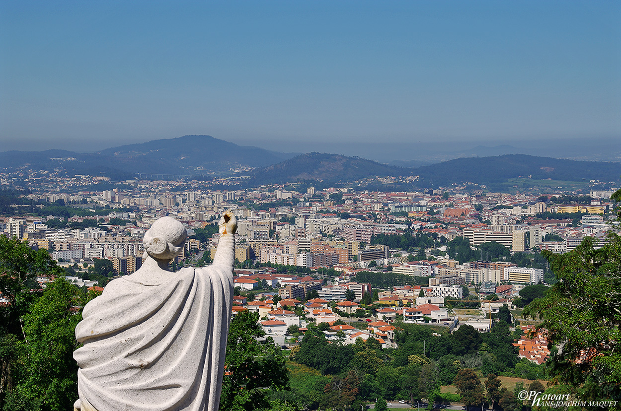 Blick auf Braga