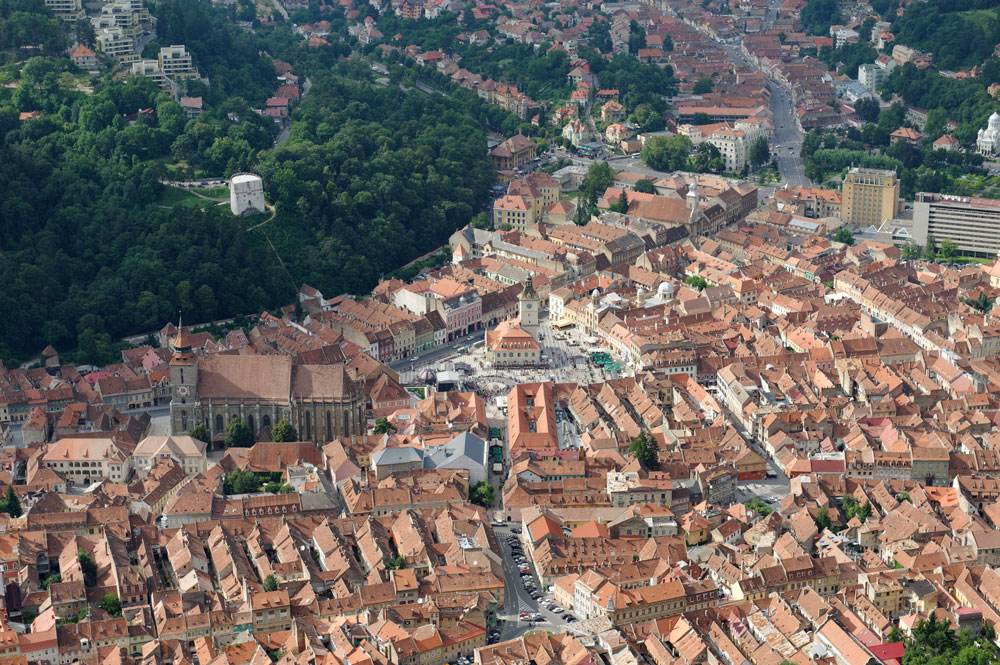 Blick auf Brasov