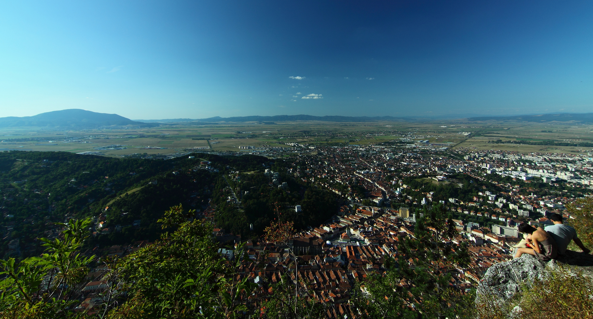 Blick auf Brasov