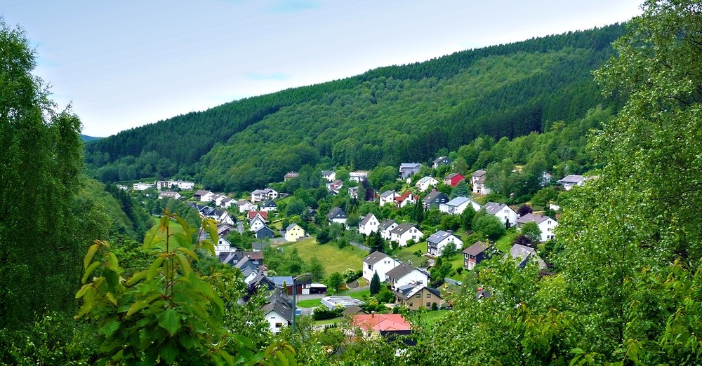 Blick auf Brauersdorf