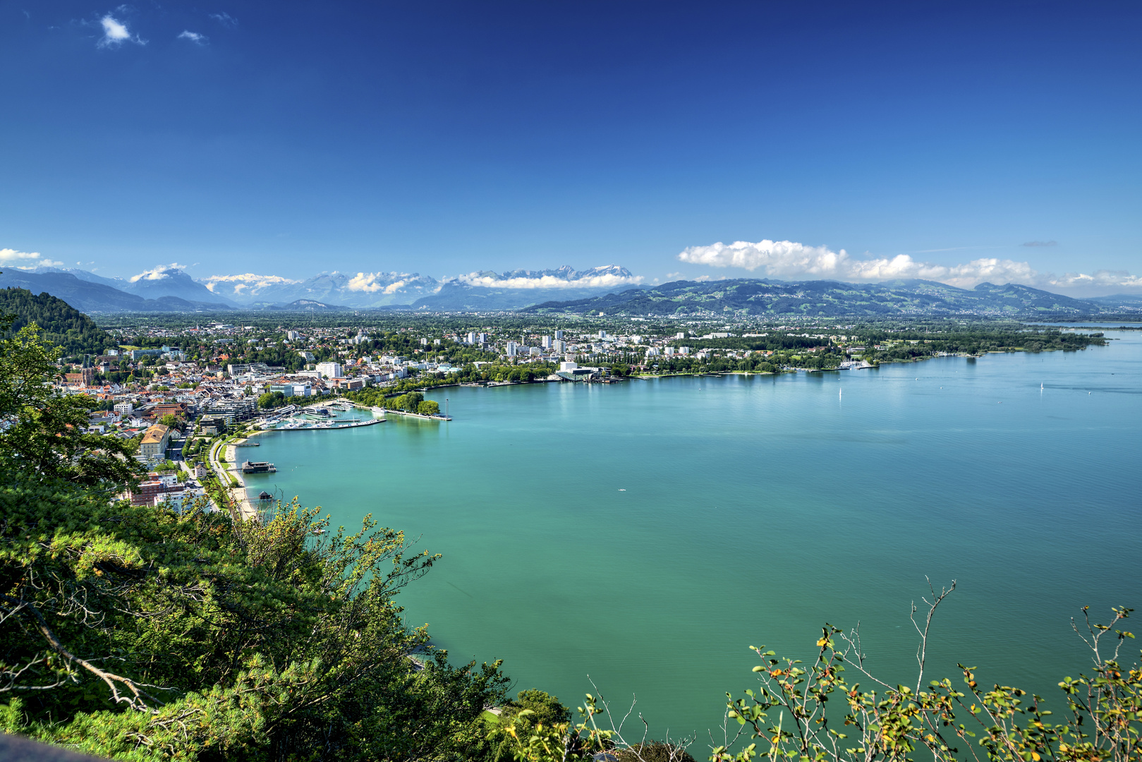 Blick auf Bregenz