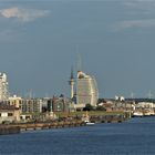 Blick auf Bremerhaven...