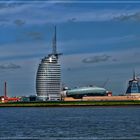 Blick auf Bremerhaven.........