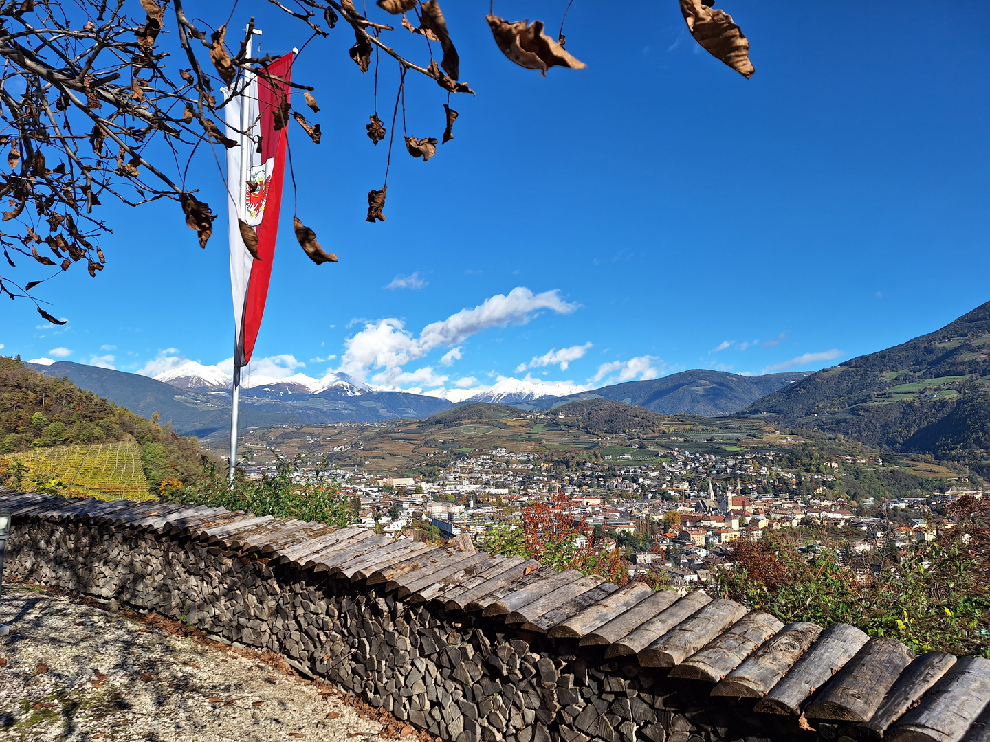 Blick auf Brixen