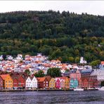 Blick auf Bryggen ... 